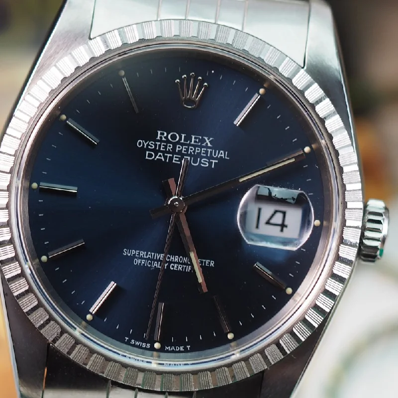 Women's Rolex Casual Wear Design Watches-Rolex Datejust 16220 (1990)