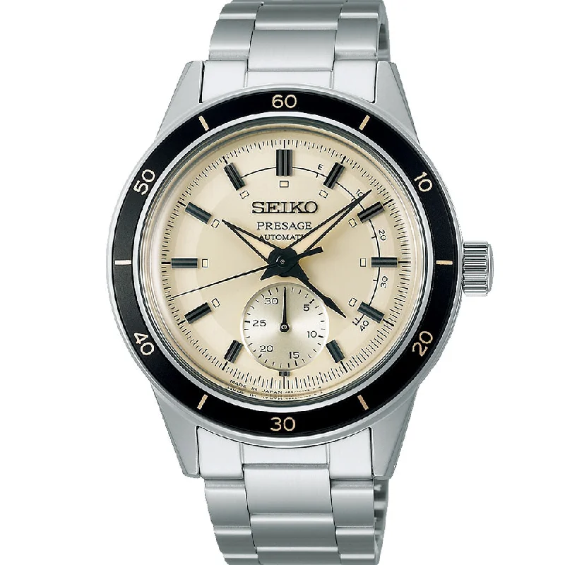 Men's Seiko New Year's Eve Watches-Seiko Presage SSA447J 60's Style