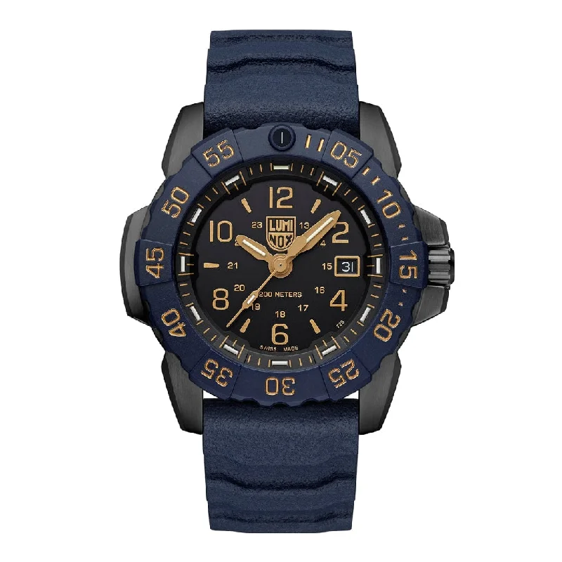 Men's Military Watches for Understated Elegance-Navy SEAL Foundation 'Back to the Blue', 45 mm, Military Dive Watch