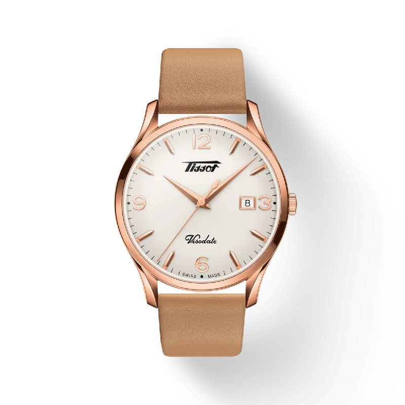 Women's Heritage Watches with Altimeter Calibration-Tissot Heritage Silver Dial Men's watch 40mm