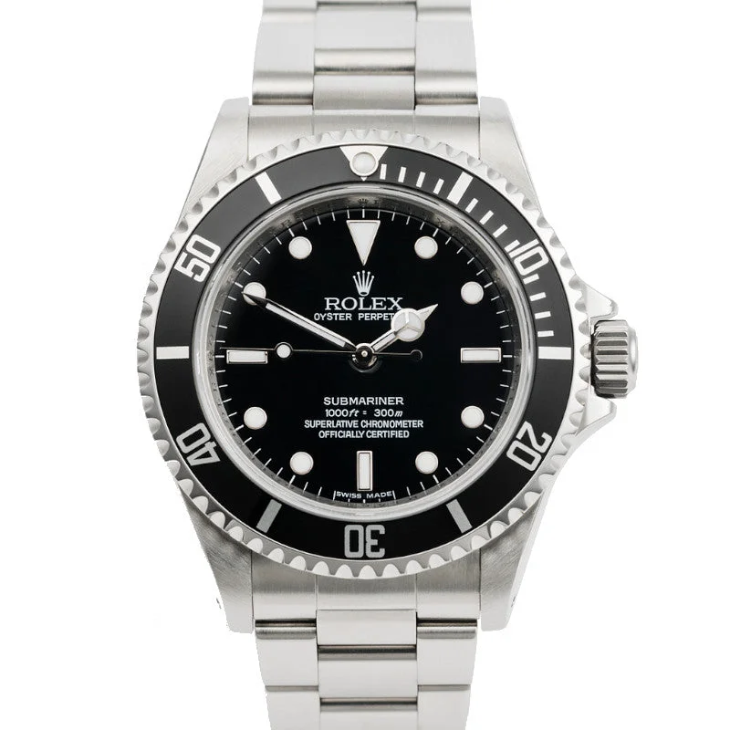 men's Rolex watches with honeycomb dial -​Rolex Submariner 14060M (New)