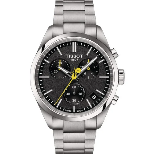 Women's Heritage Watches for Fitness Tracking-Tissot T-Classic Black Dial Men 40mm T1504171105100