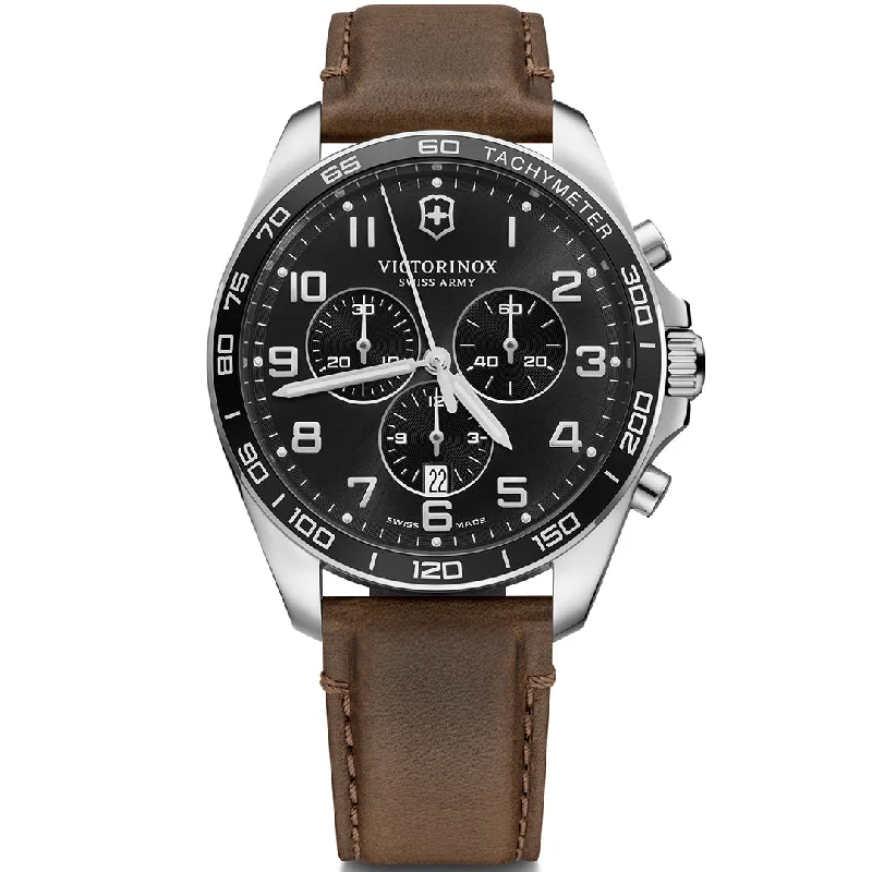 Men's Quartz Watches for Law Enforcement-VICTORINOX, FIELDFORCE CHRONOGRAPH