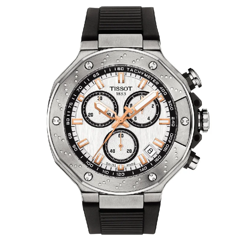 Men's Quartz Watches with Altimeter Calibration-TISSOT, T-RACE