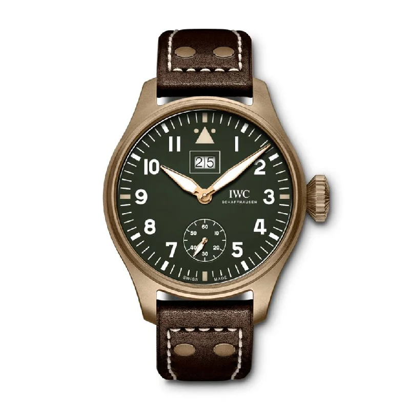 Women's Pilot Watches for Workouts-BIG PILOT’S WATCH BIG DATE SPITFIRE EDITION “MISSION ACCOMPLISHED” IW510506
