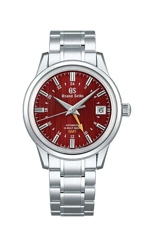 Men's Seiko Smart Style Watches-Grand Seiko Mechanical Hi-Beat GMT Watch SBGJ273G