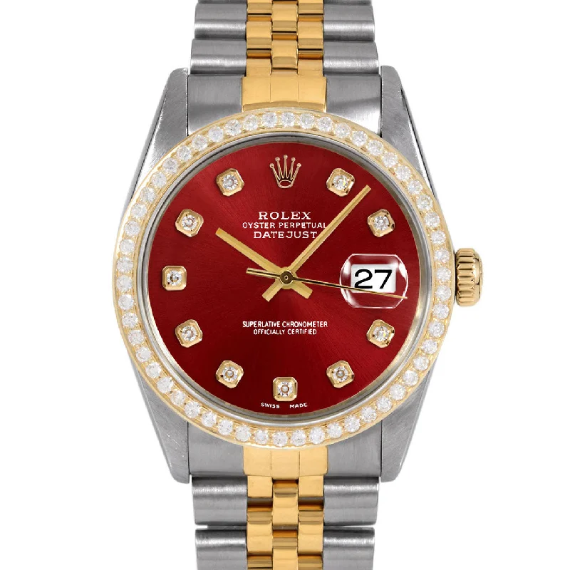 Why invest in a Rolex Daytona men's chronograph timepiece -Rolex Datejust 36mm | 16013-RED-DIA-AM-BDS-JBL
