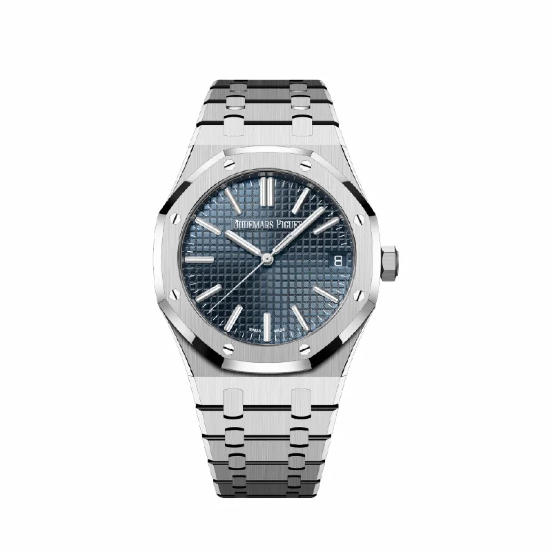 Men's Audemars Piguet International Brand Watches-Audemars Piguet Royal Oak 15510ST.OO.1320ST.06 Selfwinding Stainless Steel Blue Dial