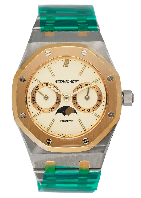 Men's Audemars Piguet Fashionable Design Watches-Audemars Piguet Royal Oak 25594SA Moonphase Watch Box Papers