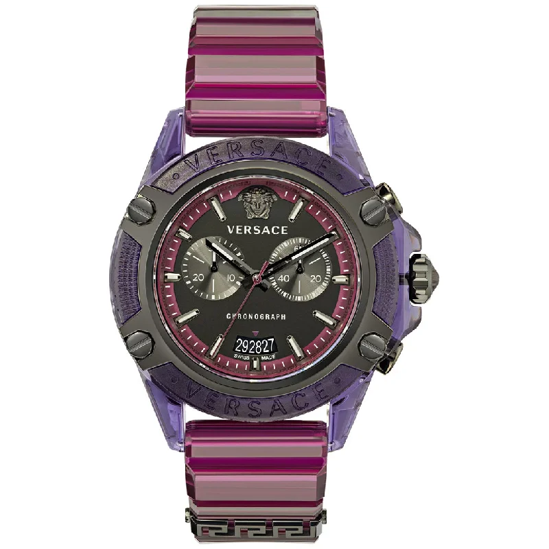 Men's Quartz Watches with Minimalist Style-VERSACE, ICON ACTIVE