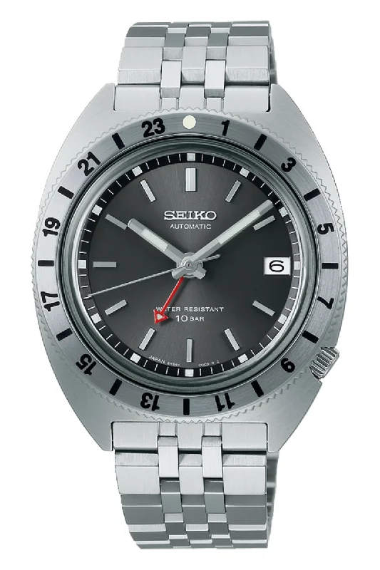 Men's Birthday Design Dress Watches for Gift Ideas-Seiko Prospex Land Mechanical GMT Limited Edition SPB411