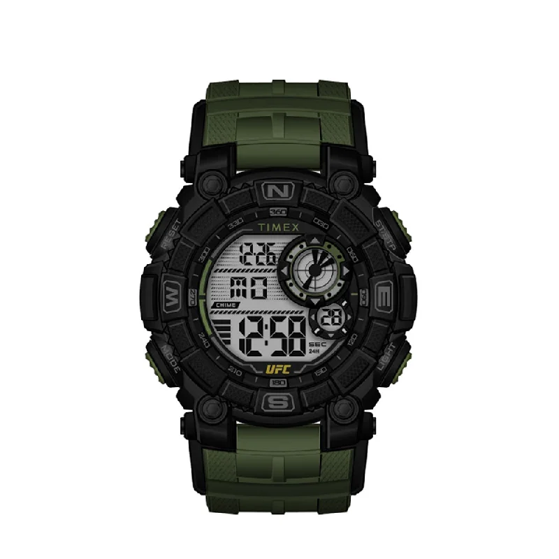 Men's Digital Watches for Fitness Tracking-Timex Timex Ufc Redemption Digital 53mm Resin Band Men's Digital Watches for Fitness Tracking-Timex Timex Ufc Redemption Digital 53mm Resin Band