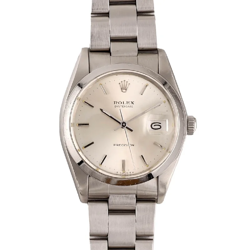 men's Rolex watches with fluted bezel -​Rolex Oysterdate 6694, 1978