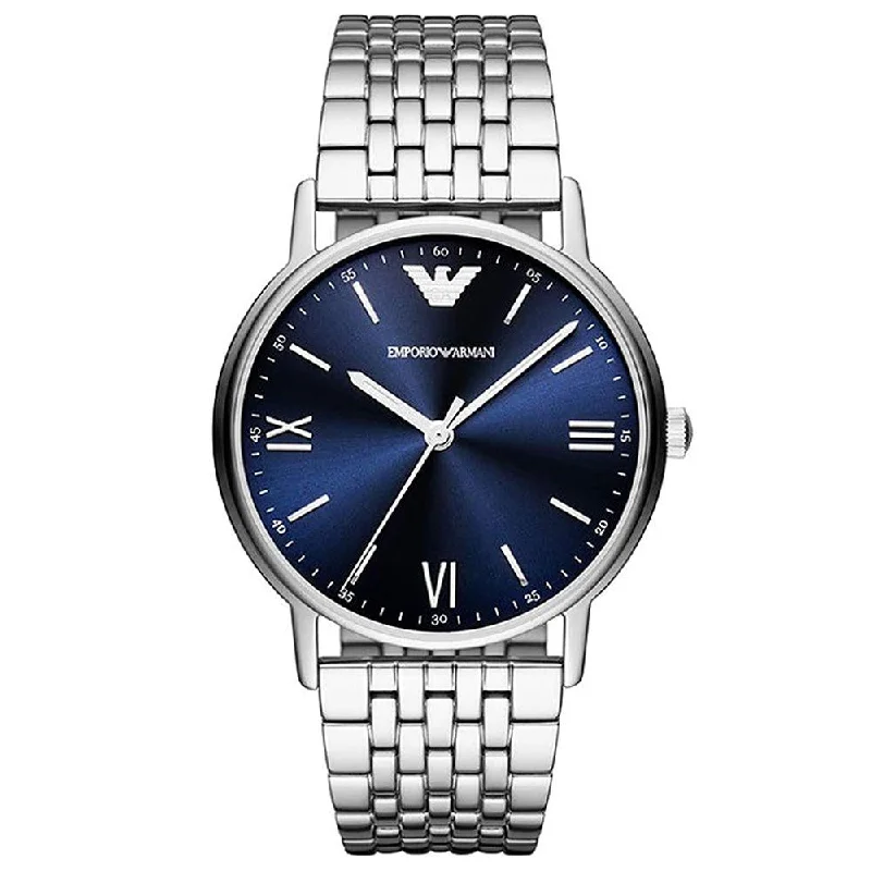 Emporio Armani AR80010 Men's Navy Blue Watch