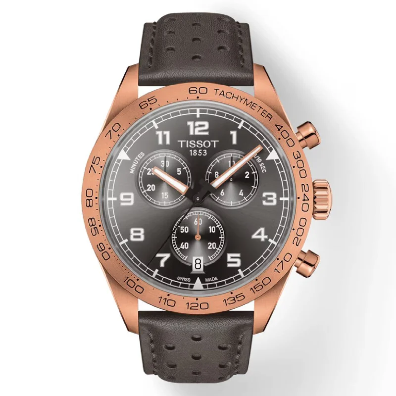 Women's Heritage Watches for Weather Monitoring-Tissot T-Sport Grey Dial Men 45mm