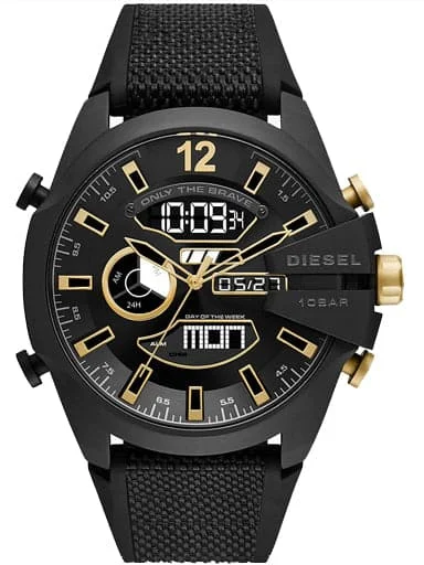 Men's Chronograph Watches with Flyback Function-Diesel Mega Chief Dz4552 Mens Watch
