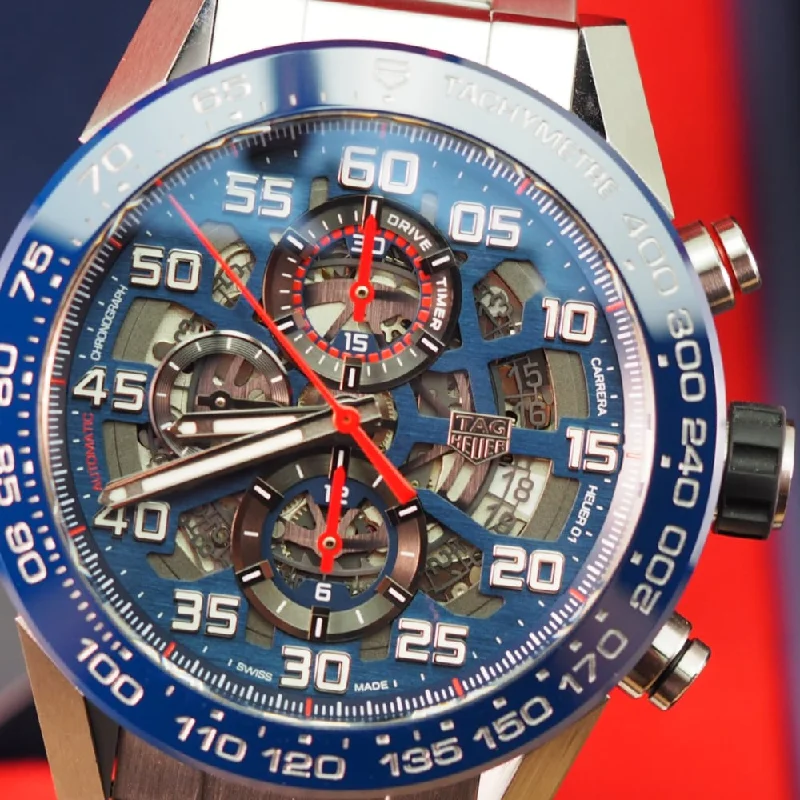 Women's Rolex Square Case Style Watches-TAG Heuer Carrera "Red Bull" CAR2A1K (2022)