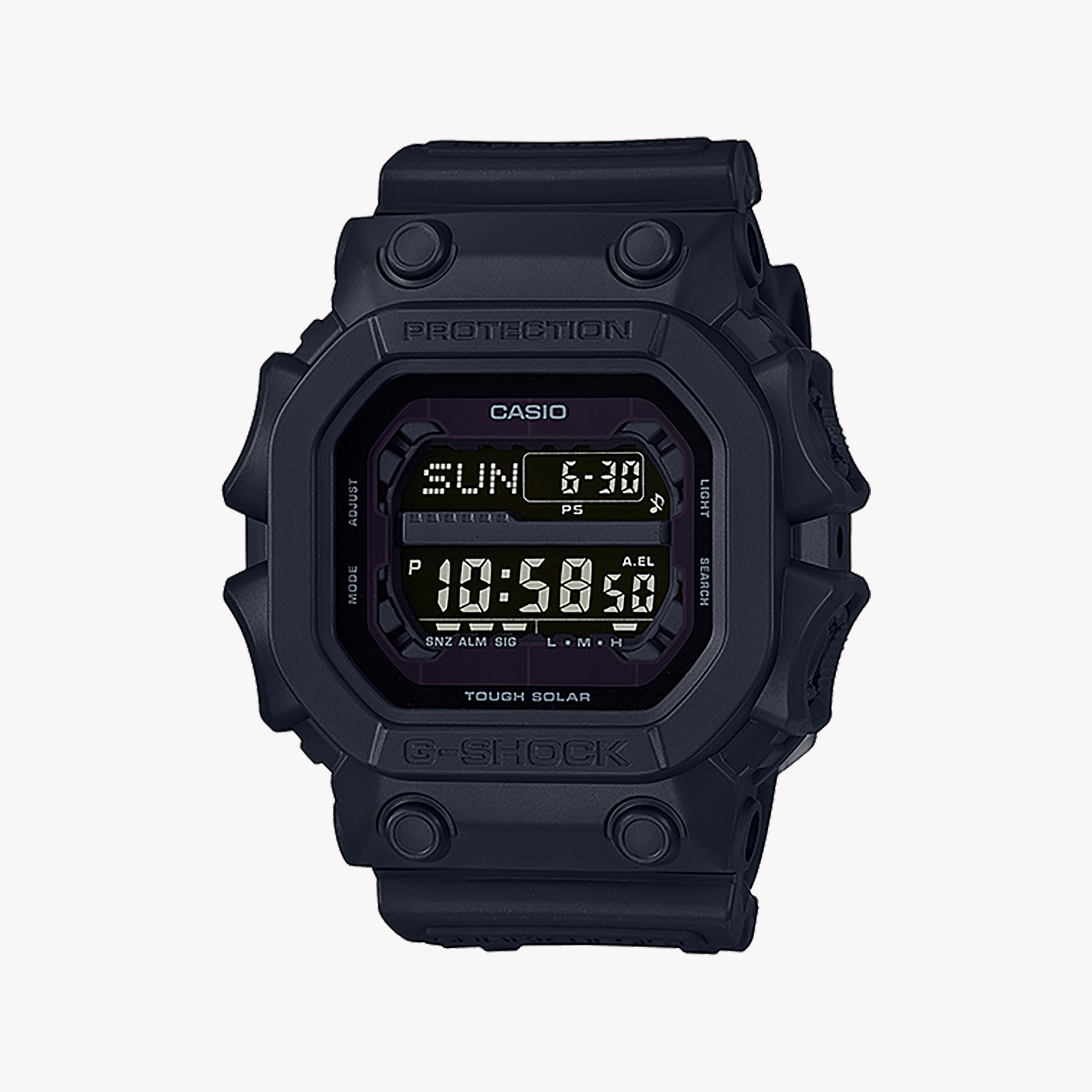 Men's Digital Watches for Weather Monitoring-G-SHOCK Men's Matte Black Resin Watch, Shock & Water Resistant | GX-56BB-1DR