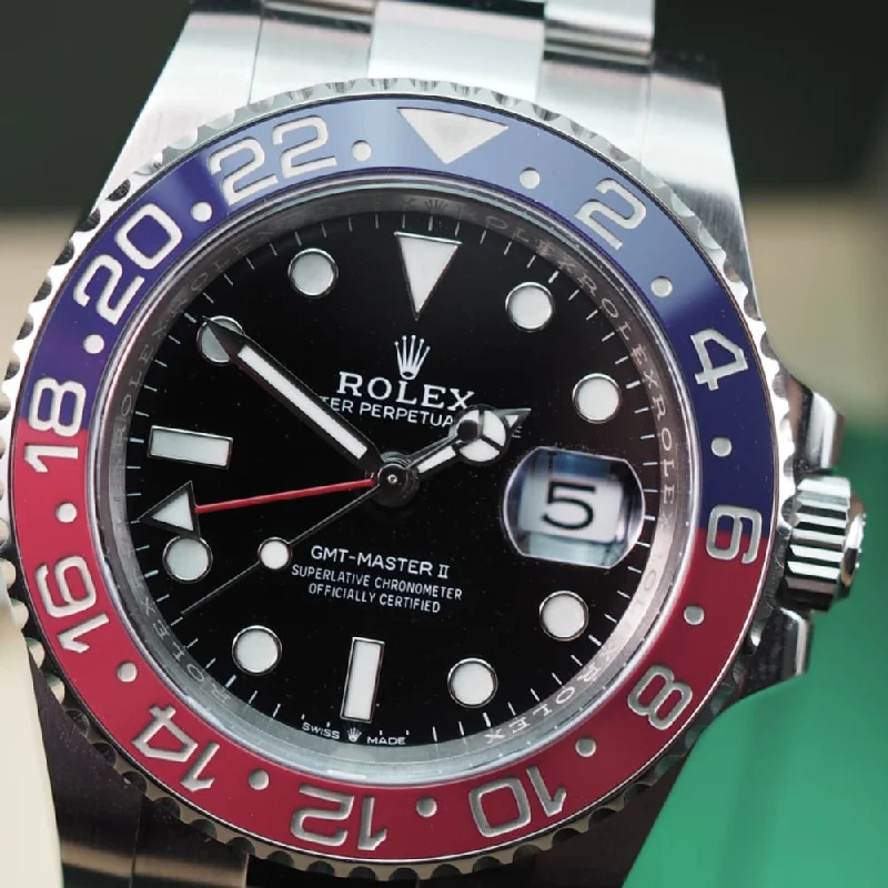 Women's Rolex Special Edition Style Watches-Rolex GMT Master II 126710BLRO (2023)