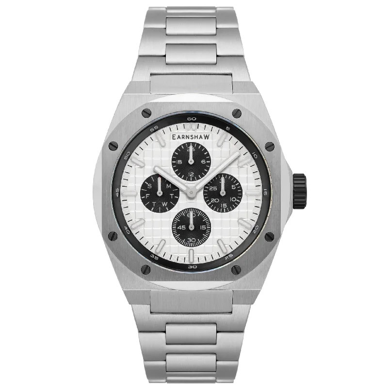 Men's Party Wear Dress Watches for Nightlife Events-Thomas Earnshaw Bessemer Calendar Watch ES-8253-11