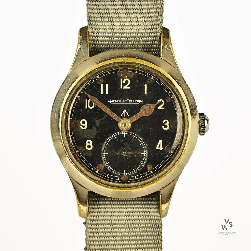 Men's Military Watches with Cultural Significance-Jaeger LeCoultre WWW2 Dirty Dozen Military Soldiers Watch - c.1944