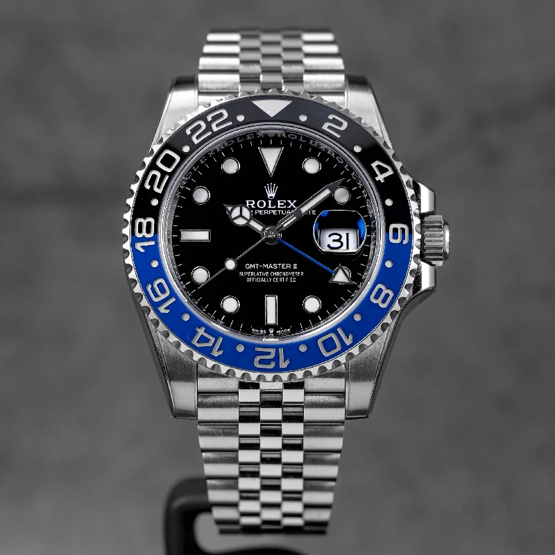 men's Rolex watches with Clous de Paris dial -​GMT MASTER-II BATGIRL (2021)