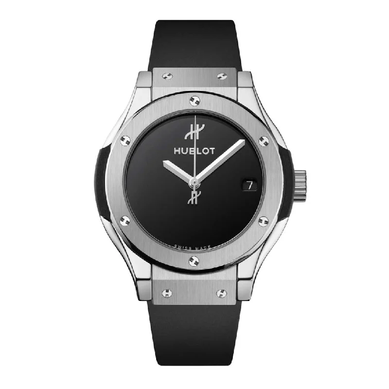 Men's Quartz Watches with Luxury Materials-HUBLOT, CLASSIC FUSION ORIGINAL