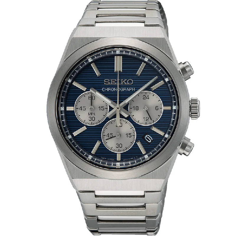 Men's Seiko Thick Case Watches-Seiko SSB453P Chronograph