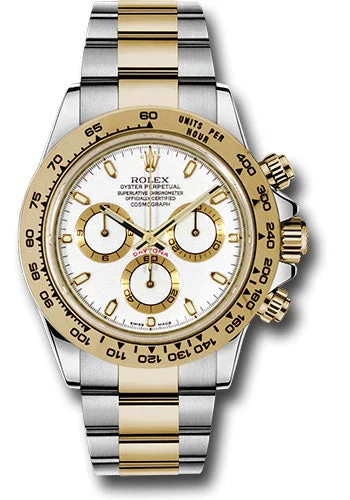 men's Rolex watches with tachymeter scale -​Rolex - Daytona - Steel and Yellow Gold