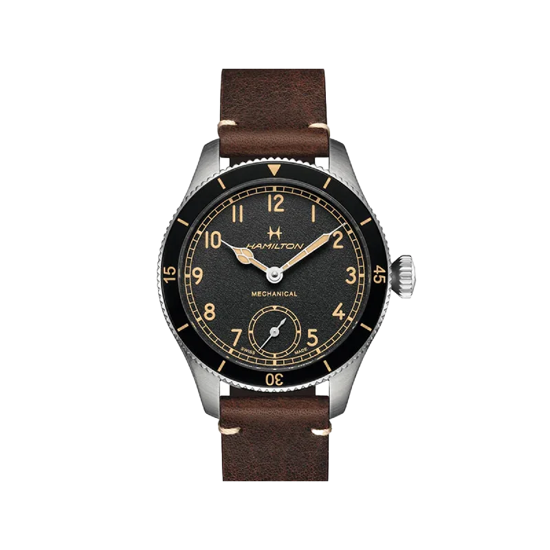 Women's Pilot Watches for Temperature Monitoring-Hamilton Khaki Aviation Pilot Pioneer 43mm