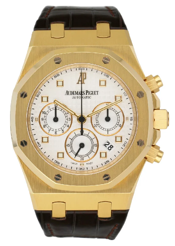 Men's Audemars Piguet Hand-Wound Design Watches-Audemars Piguet Royal Oak 26022BA Chronograph Mens Watch