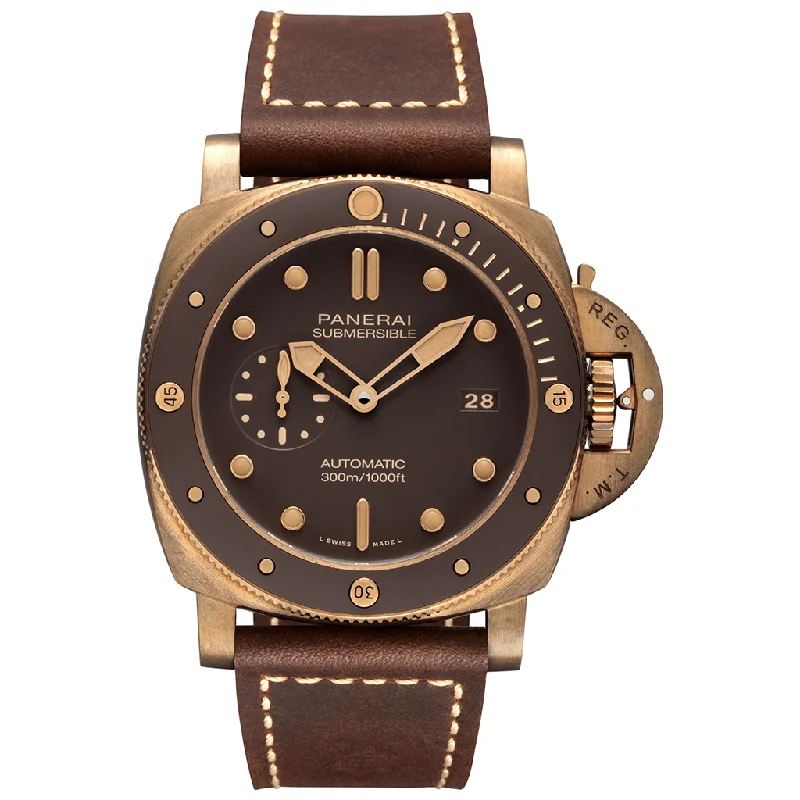 Women's Military Watches with Advanced Navigation-Submersible Bronzo - 47mm PAM00968