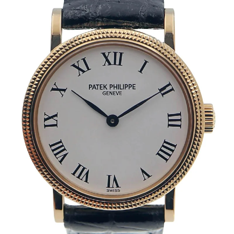 Men's Patek Philippe Watches with Luxury Materials-Patek Philippe Calatrava Ref. 4809, Year 1997, Full Set Ladies Watch