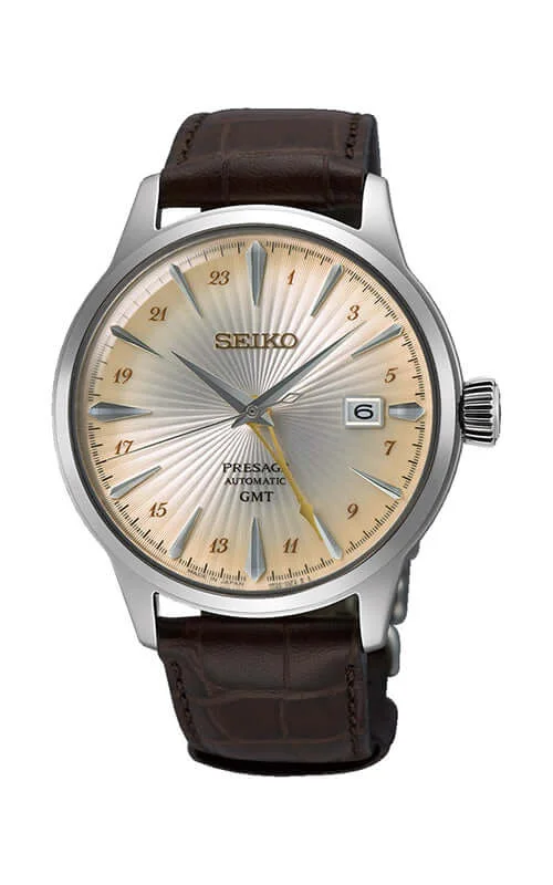 Men's Seiko Formal Event Style Watches-Seiko Presage Cocktail Time Automatic Mens Watch SSK041J1