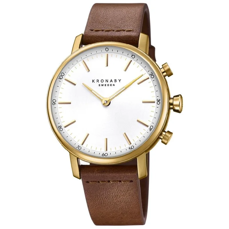Kronaby S0717/1 Ladies Brown Carat Hybrid Smartwatch