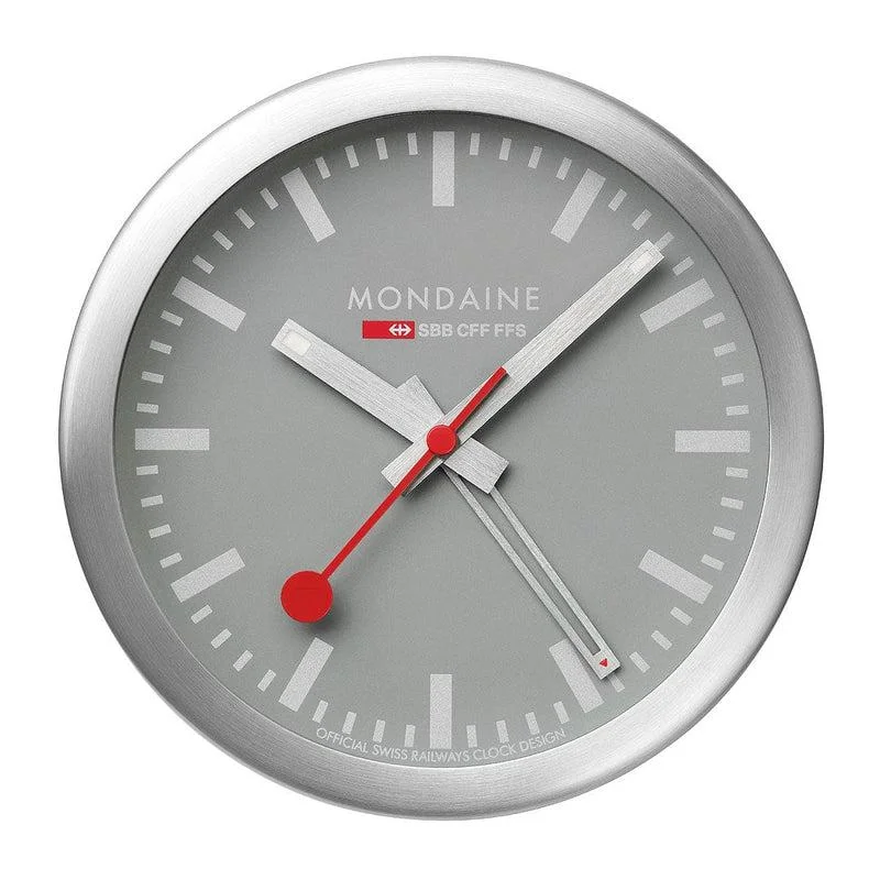 Quartz Clocks for Accurate Timekeeping-Mondaine Mini Wall Clock