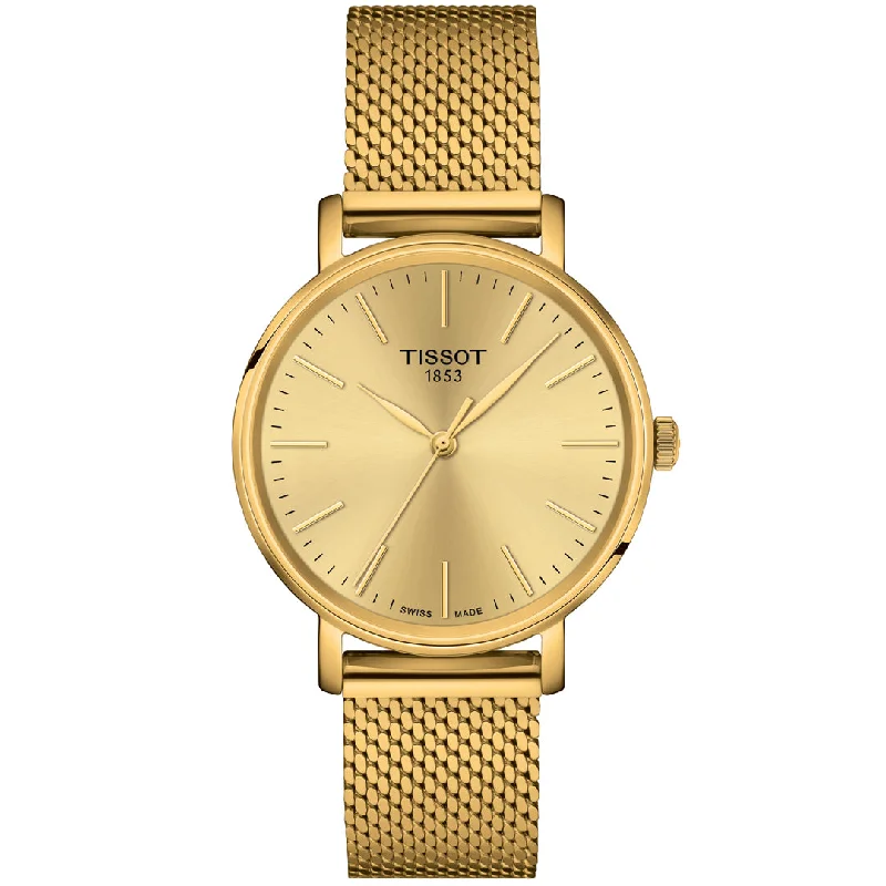 Men's Quartz Watches with Heart Rate Monitoring-TISSOT, EVERYTIME LADY
