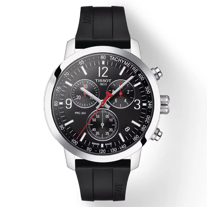 Women's Heritage Watches with GPS Navigation-Tissot T-Sport Black Dial Men 43mm