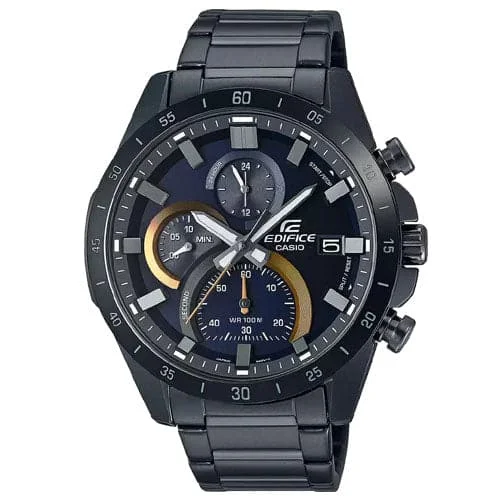 Men's Chronograph Watches for Weather Monitoring-Casio Edifice Black Chronograph - Men'S Watch Ed515