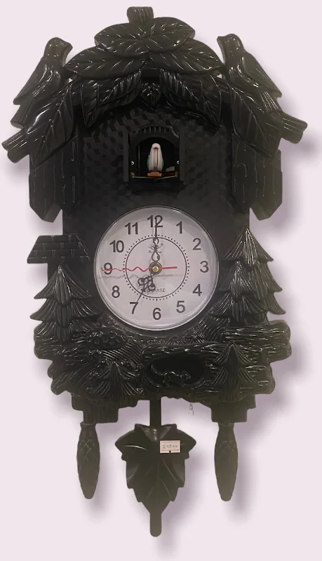 Steam Clocks for Industrial Theme-Classic Wooden Chalet Cuckoo Clock WSCC101