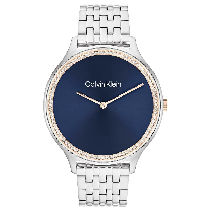 Men's Quartz Watches with Radio Frequency-CALVIN KLEIN, TIMELESS