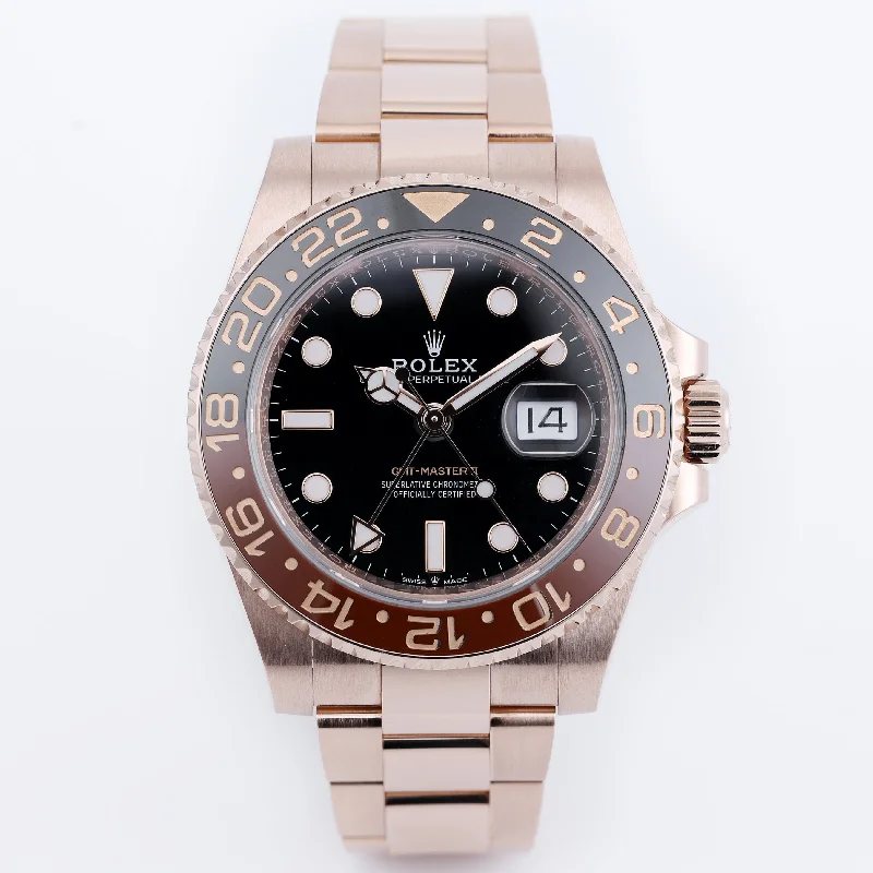 Rolex Explorer II 226570 men's watch hands-on review -Rolex GMT-Master II Rootbeer | REF. 126715CHNR | 18k Rose Gold | Box & Papers | 2018
