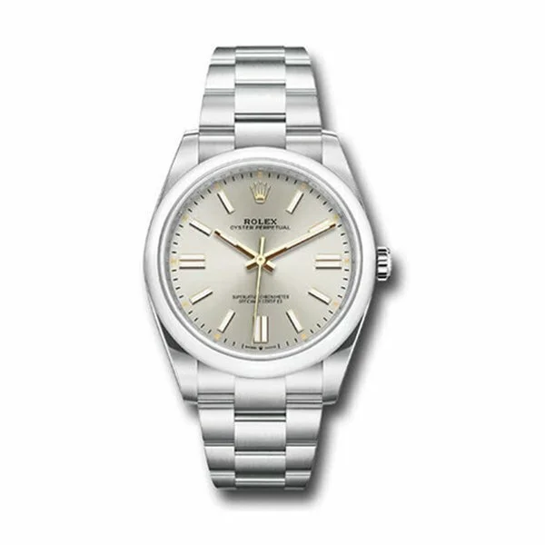 Rolex Explorer II 226570 men's watch hands-on review -Rolex Oyster Perpetual 41 Silver (Pre-Owned)