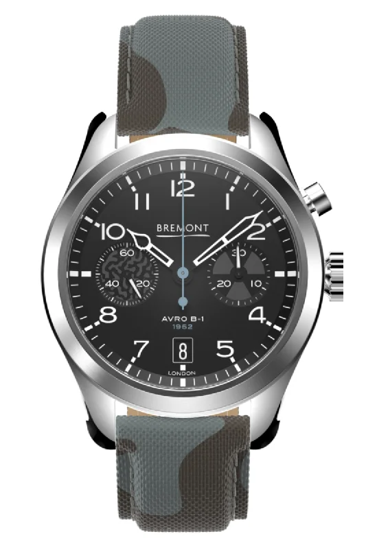 Men's Round Case Style Dress Watches for Classic Look-Bremont Vulcan Chronograph Limited Edition