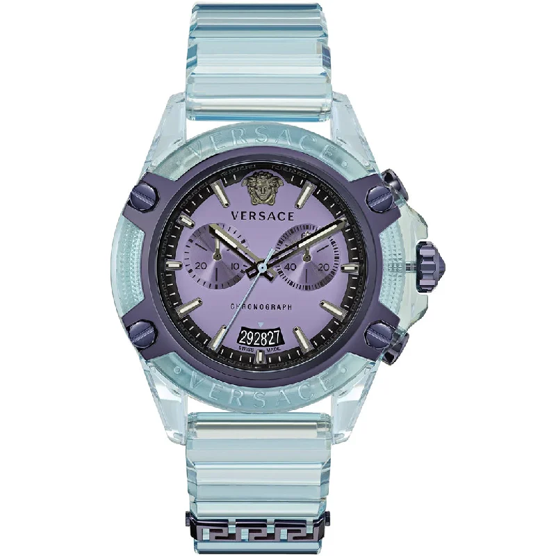 Men's Quartz Watches for Fitness Tracking-VERSACE, ICON ACTIVE