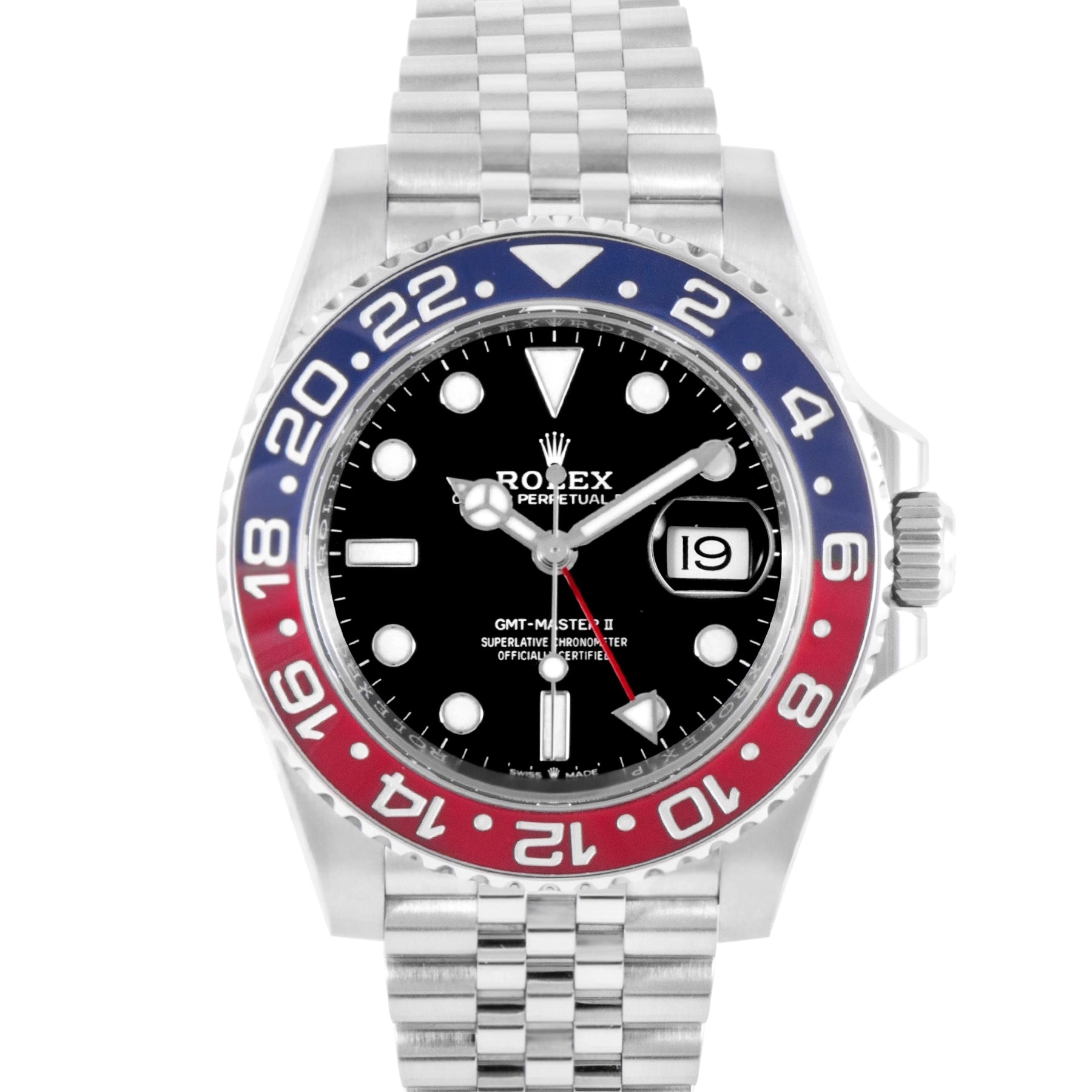 Women's Rolex Tonneau Case Watches-GMT-Master II "Pepsi"