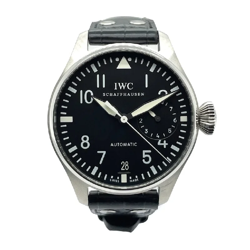 Women's Pilot Watches with Cushion Case Vintage Look-IWC Big Pilot's Watch IW500901 - Certified Pre-Owned