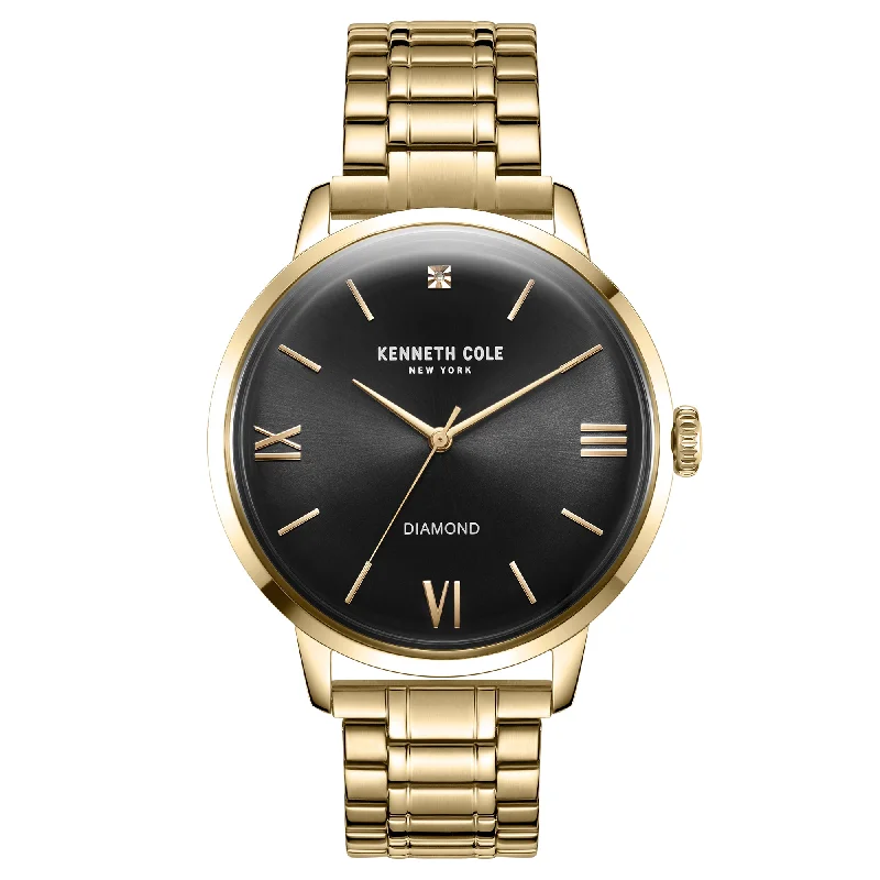 Kenneth Cole Men's Gold Watch KC51051004