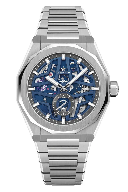 Men's Engraved Style Dress Watches for Special Occasions-Zenith Defy Skyline Skeleton 03.9300.3620/79.I001