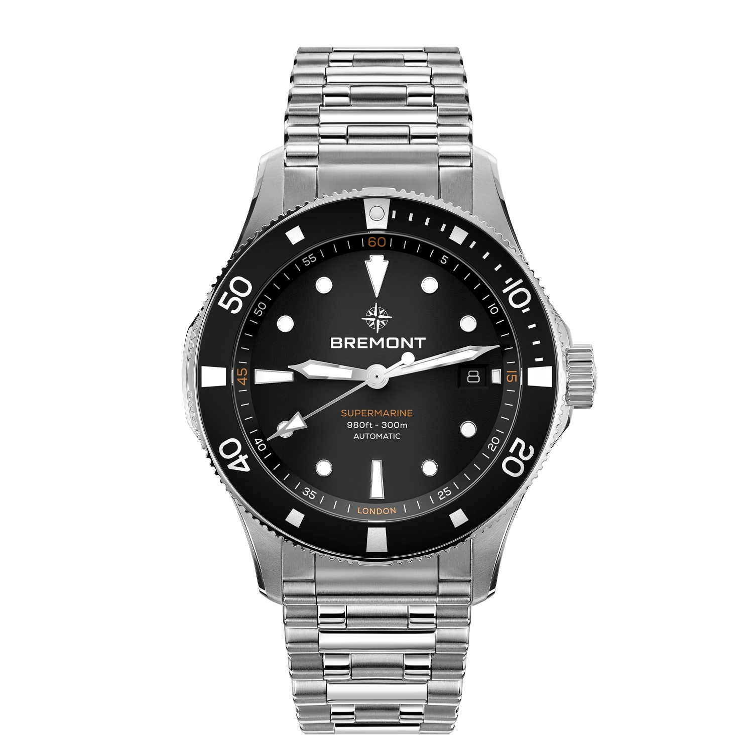 Men's Military Watches for Cultural Exchange Programs-Supermarine 300M Date